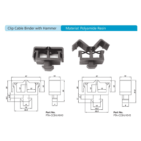 Clip Cable Binder with Hammer